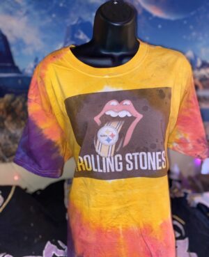 Mango Rolling Stones Tie Die