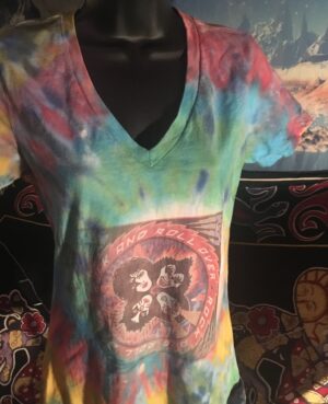 Woman's Rock N Roll Over Tye Dye
