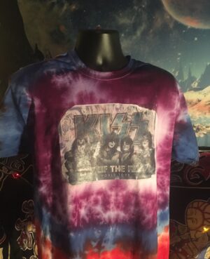 Kiss End of the Road Tie Dye