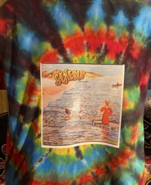 Genesis Foxtrot Tye Dye Vintage Shirt